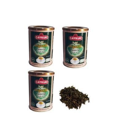 aykur Special Series Organic Emerald Green Tea 125 Gr X 3 Pieces