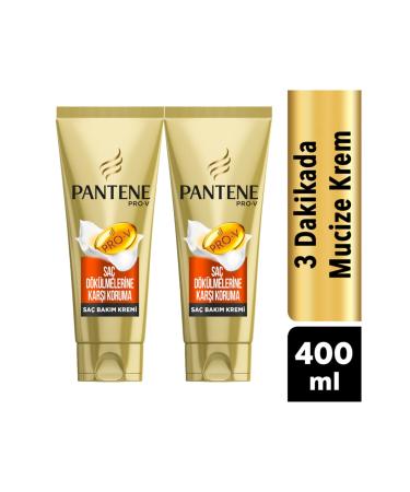 Pantene 3 Minute Miracle Hair Loss Protection Hair Care Cream 200 Ml X 2 Pieces