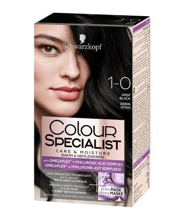 Schwarzkopf 1-0 Deep Black - Buy Online on GoSupps.com