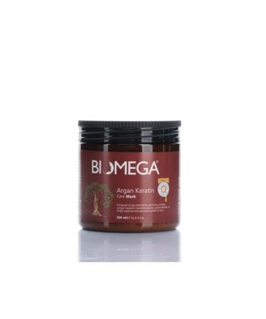 BIOMEGA Argan Keratin Hair Care Mask 500 ml