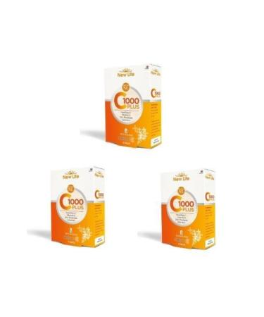 New Life C 1000 Plus 30 Tablets X 3 Pieces