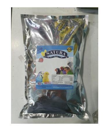 Natura Plus Bird Food 1 Kg Budgie Canary Parrot Indian Nightingale