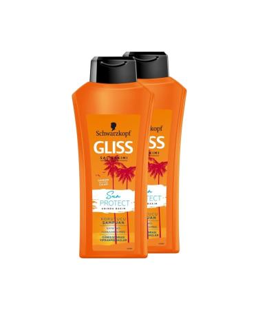 Gliss Sun Protect Shampoo 360 Ml X 2 Pieces