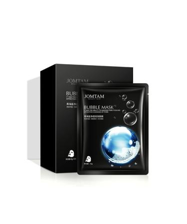 Jomtam Black Sea Salt Foaming Deep Cleansing Masks 4 Pieces 25 gr