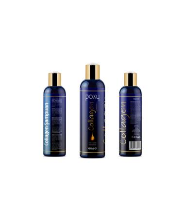 Poxy Collegen/biotin Shampoo (Strong and Full Hair) 400 Ml