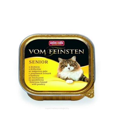 Animonda Senior Poultry Old Cat Canned Food 100 gr X 12 Pieces