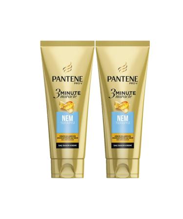 Pantene 3 Minute Miracle Moisture Therapy Hair Care Cream 200 Ml X 2 Pieces - Buy Online on GoSupps.com