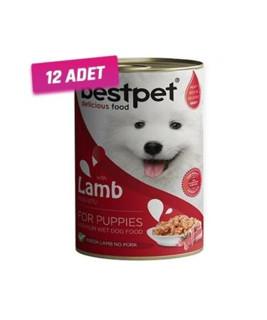 Bestpet Lamb Jelly Puppy Canned Food 400 Gr - 12 Pieces