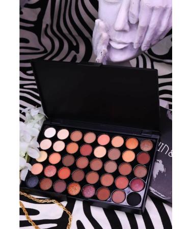 MUJGAN 40 Pearlescent-Matte Eyeshadow Palette