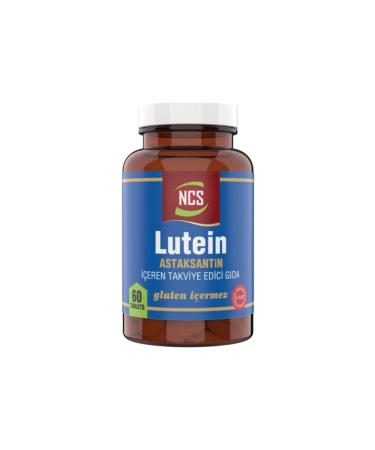 Ncs Lutein 15 Mg Astaxanthin 12 Mg 60 Tablets Zinc Vitamin A