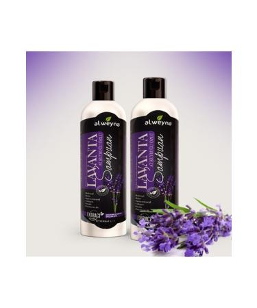 ALWEYNA Lavender & Horsetail Essence Herbal Shampoo 400 Ml 2 Pieces