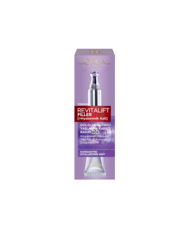 L'Oreal Paris Revitalift Filler Intensive Plumping Anti-Aging Eye Cream 15ml - Buy Online on GoSupps.com