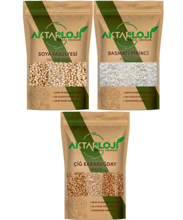 herbalism 2 Kg Basmati Rice + 2 Kg Soybeans + 2 Kg Buckwheat Gretchka