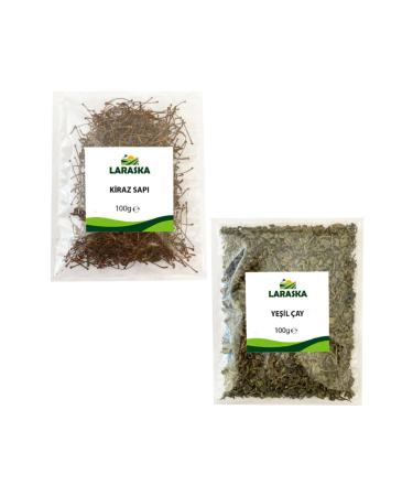 Laraska Green Tea And Cherry Stalk 200g - Winter Tea Package 200g