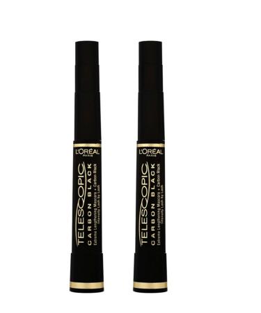L'Oreal Paris Telescopic Extreme Lenghtening Mascara Extra Black Set of 2