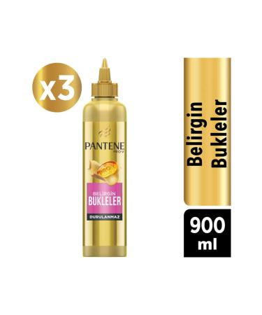 Pantene 7/24 Definite Curls Hair Care Cream 300 Ml X 3 Pieces