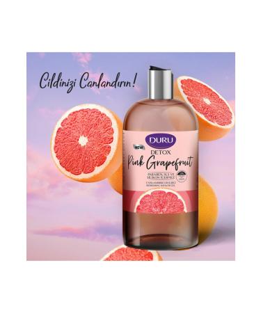 Duru Detox Pink Grapefruit Shower Gel 500 ml - Buy Online on GoSupps.com