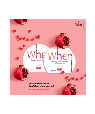 When Beauty And The Breast Firming And Nourishing Premium Bio-cellulose Breast Mask - Buy Online on GoSupps.com