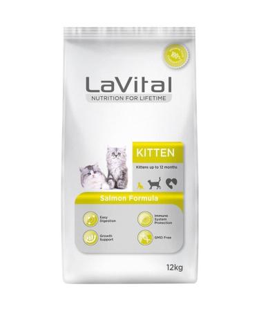 La Vital Lavital Kitten Salmon Kitten Food 12 Kg