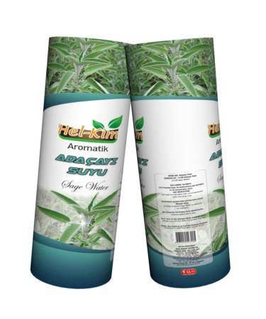 Hel-Kim Sage Water Glass Bottle 750 Ml
