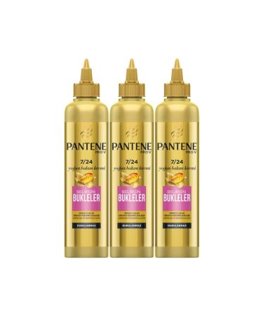Pantene 7/24 Definite Curls Hair Care Cream 300 Ml X 3 Pieces - Buy Online on GoSupps.com