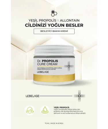 LEBELAGE Nourishing Soothing Care Cream with Green Propolis Dr Propolis Cure Cream - Buy Online on GoSupps.com