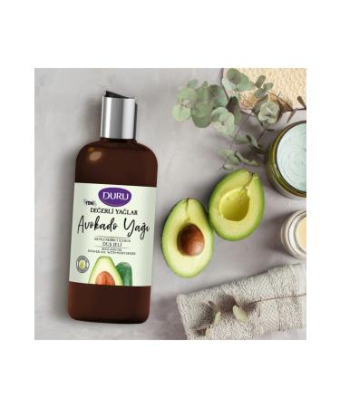 Duru Precious Oils Moisturizing Avocado Oil Shower Gel 500 ml - Buy Online on GoSupps.com