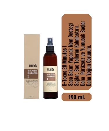 Muddy Nourishing and Repairing B-toxes 20 Minutes 1 Botox Liquid 190 ml - Buy Online on GoSupps.com