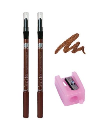 Cecile All Day 12-Copper Brown Eye Pencil Set 3