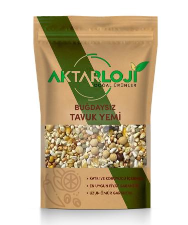 Aktarloji 3 Kg Wheat-Free Mixed Chicken Rooster Feed A-1