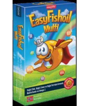 EASYVIT Multi Kids Omega 3 Chewable Gel 30 Tablets