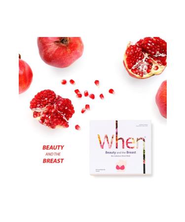 When Beauty And The Breast Firming And Nourishing Premium Bio-cellulose Breast Mask - Buy Online on GoSupps.com