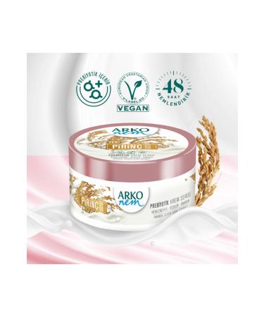 Arko Nem Prebiotic Cream Series Rice Milk 250 ml - Buy Online on GoSupps.com