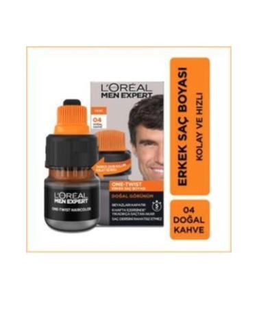 L'Oreal Paris Men Expert One-twist Hair Color 04 Brown