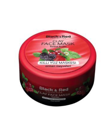 Black Red Clay Face Mask (Forest Fruit Extract) 400 Gr
