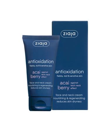 Ziaja Acai Berry Face and Neck Cream Nourishing and Regenerating 50ml - Buy Online on GoSupps.com