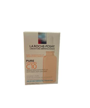 La Roche Posay Pure Vitamin C10 Serum Radiant Antioxidant Serum 10ml
