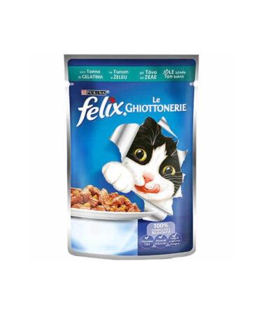 FELIX Tuna Adult Cat Pouch 6 Piece Advantage Package