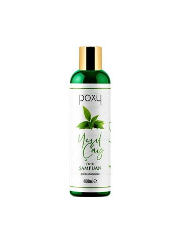 Poxy Green Tea Essence Shampoo for Fine Hair 400 ml