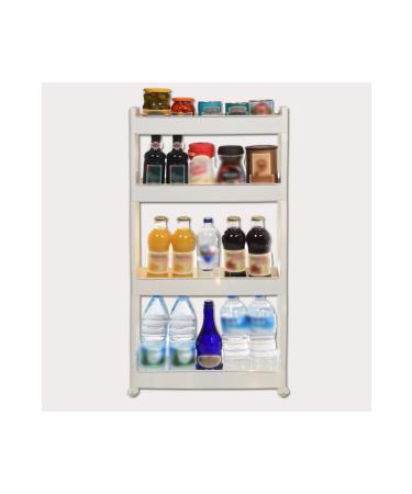 Motek Wheeled Modular Organizer Shelf 4-PIECE - Buy Online on GoSupps.com