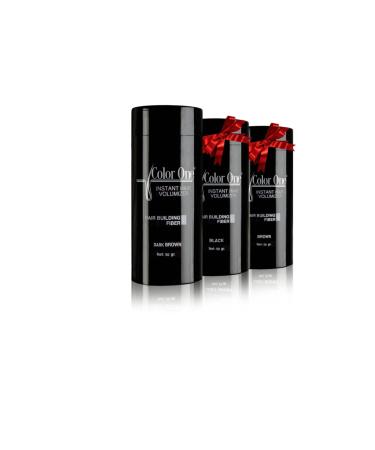 Color One Light Brown 50 Gr. 3 Pieces Hair Powder Topik