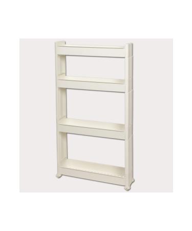 Motek Wheeled Modular Organizer Shelf 4-PIECE