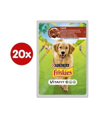 Friskies Fr skies Adult Dog Lamb 100 GX 20 Pcs