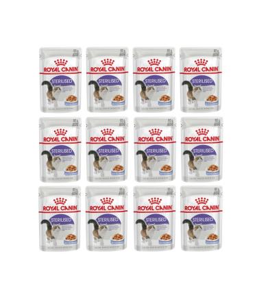 Royal Canin Sterilized Jelly Neutered Cat Canned Food 85 gr (12 Pieces)