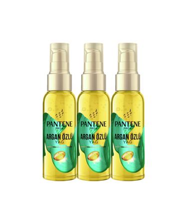 Pantene Natural Synthesis Hair Care Serum Argan Oil Elixir 100 Ml X 3 Pieces