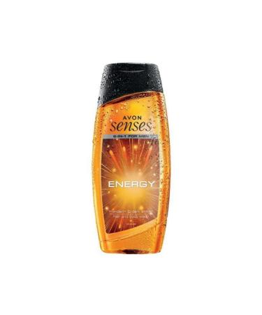 Avon Senses Energy 2 in 1 Hair and Body Shampoo 250 ml T40532