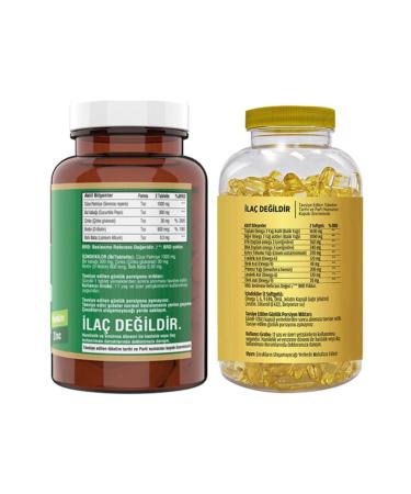 Ncs Saw Palmetto 120 Tablets & Flx Omega 3-6-9 Fish Oil 90 Tablets - Buy Online on GoSupps.com