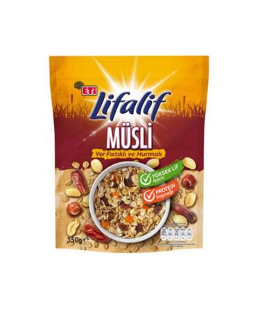 Eti Lifalif Peanut and Date Muesli 350 G