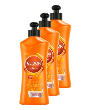 Elidor Instant Repair Care 7/24 Styling Care Cream 300 Ml. Triple Set - Buy Online on GoSupps.com