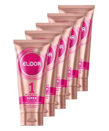 Elidor 1 Minute Strong and Shiny Super Conditioner 170 Ml. Set of Five - Buy Online on GoSupps.com